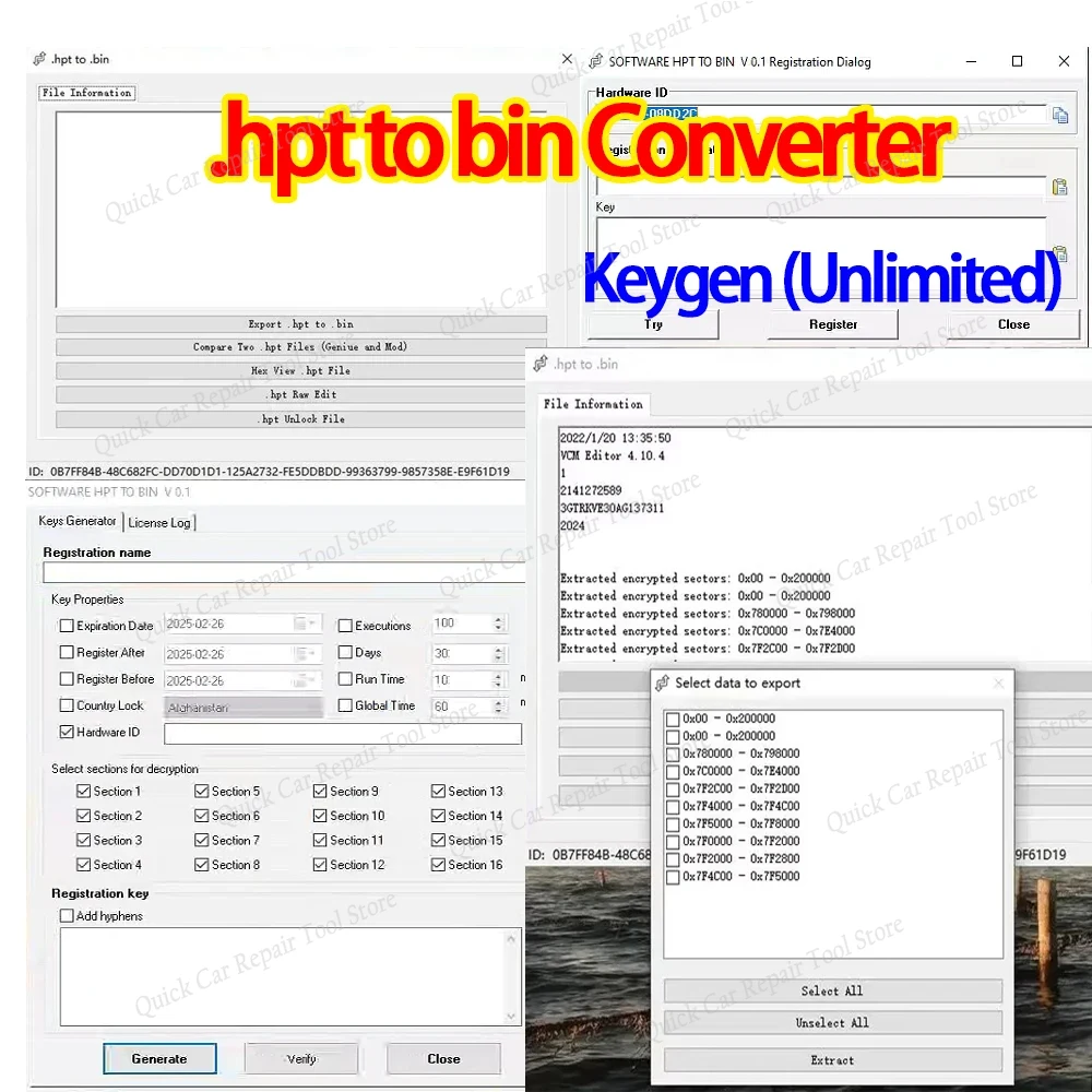 Home Improvement Binford Tools - Convertisseur hpt vers poubelle avec Keygen