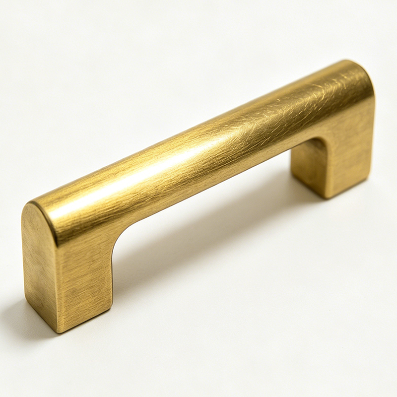 Cabinet Handle Pull - Poignée de porte moletée en laiton