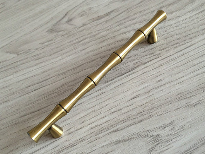 2 pièces rétro bambou en allia - Cabinet Handle Pull avis et prix