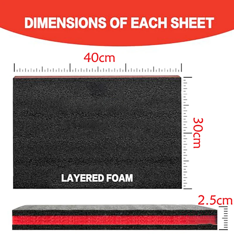 Inserts en mousse pour boîte à - Home Improvement Binford Tools avis et prix